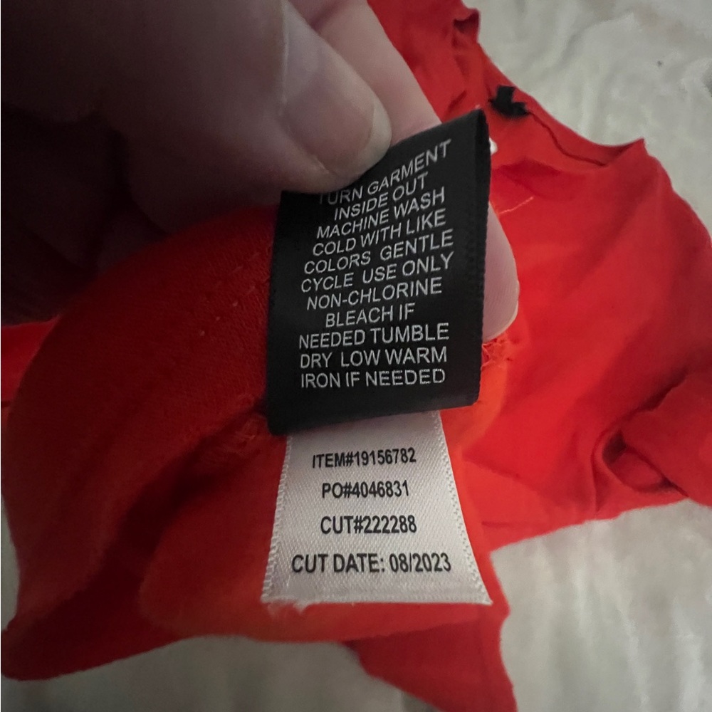 Torrid 1x Red Sweatshirt Long Sleeve‎ NWT - Picture 6 of 8